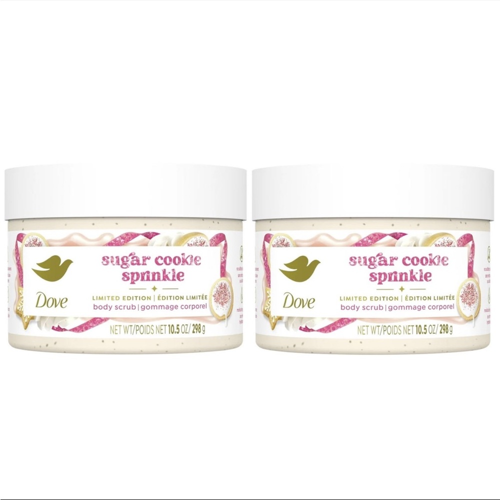 Dove Sugar Cookie Sprinkle Body Scrub - Limited Edition